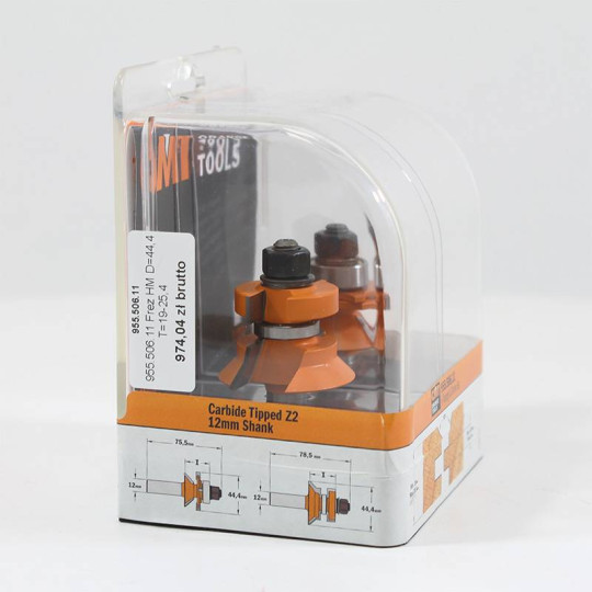 Zestaw frezów do łączenia na pióro i wpust typu V Zestaw frezów do łączenia na pióro i wpust typu V