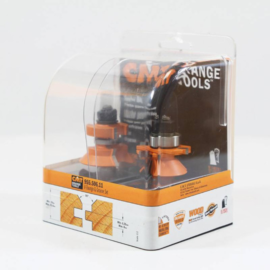 Zestaw frezów do łączenia na pióro i wpust typu V Zestaw frezów do łączenia na pióro i wpust typu V