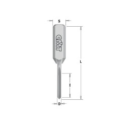 Wiertło P HWM D-2 I-12 L-70 S-10x42.5 RH-LH XTREME-HWM - CMT 382.2070