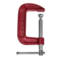Zacisk ślusarski typu G 8x5 cm maks. nacisk 600 kg - PIHER P55408