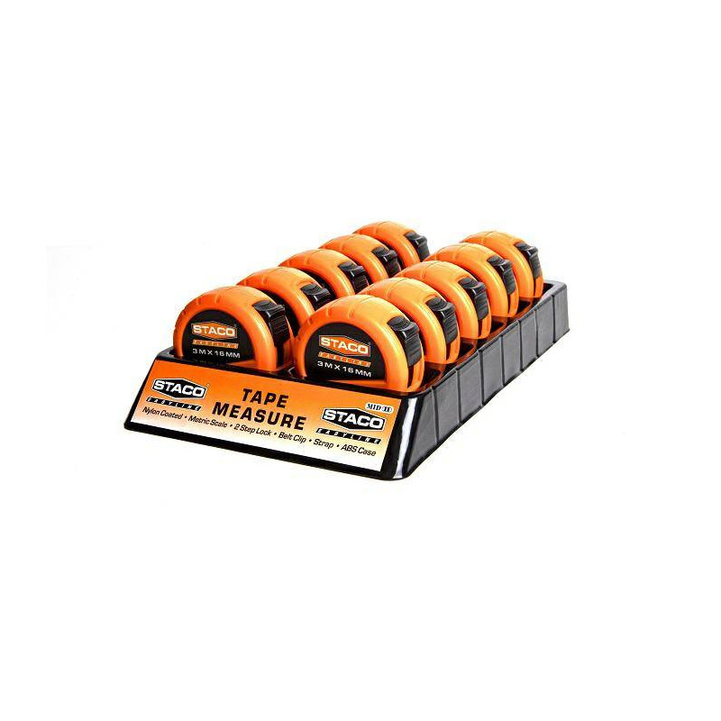Miara zwijana 5 m EASYLINE szer. taśmy 19 mm - STACO NORDIC 31085.STACO