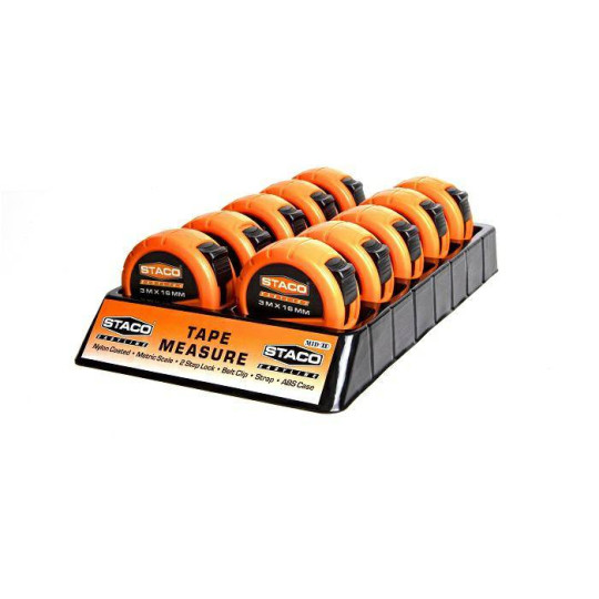 Miara zwijana 5 m EASYLINE szer. taśmy 19 mm - STACO NORDIC 31085.STACO