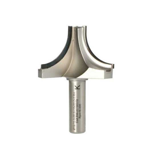 FDQ.76.038.16.0SR FDQ Frez DIA D-76,2 I-38,1 R-28,6 S-16 H-4 Z-3 RH - ITA TOOLS