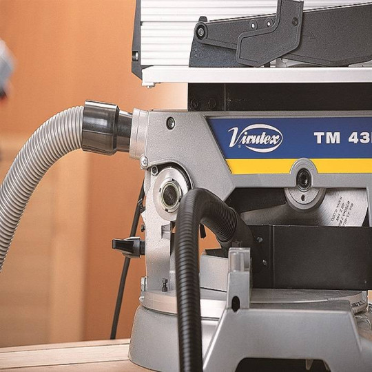 TM43L Ukośnica 1100W 5500RPM śred. tarcz. 250mm 18kg - VIRUTEX