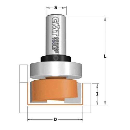 Frez na czop łączeniowy Frez na czop łączeniowy
