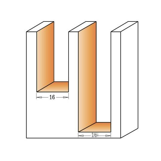 Frez prosty na płytki wymienne