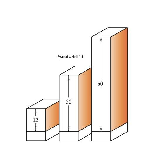 Frez prosty na płytki wymienne Frez prosty na płytki wymienne