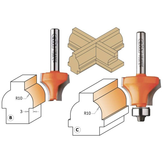 Frez do listew dzielących - „szprosów” Frez do listew dzielących - „szprosów”