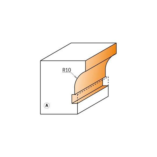 Zestaw frezów do listew dzielących- „szprosów” Zestaw frezów do listew dzielących- „szprosów”