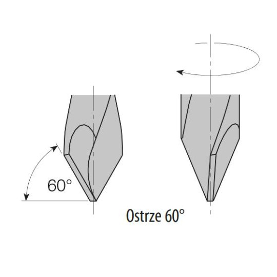 381.080.12 Wiertło przelotowe S10x20mm S10x30mm CMT