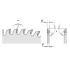 283.696.12M Piła tarcza HM D-300 Z-96 F-30 K/P-3,2/2,2 mm CMT