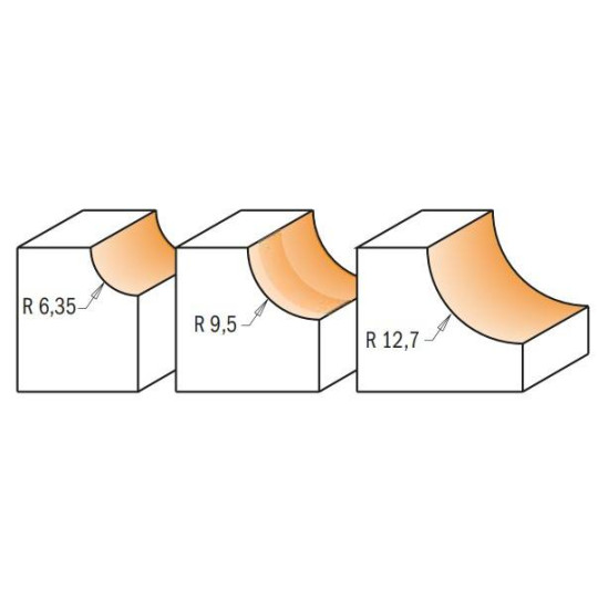 837.501.11 Zestaw frezów HWS-12,7 CMT