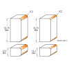 800.622.11 Frez HM D-34 I-31,75 I1-11,1 L-100 R1-2 R-3 S-12,7 CMT