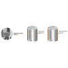 DTN.16.025.16.0SR Frez diamentowy Z2+1 D-16 I- 25 L- 86 S-16x50 RH6PCD+1HM H2,5 4 spirale korpus-STAL ITA TOOLS