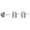 DTE.12.022.12.0DR Frez diamentowy Z3+1 D-12 I- 22 L- 70 S-12x40 RH(8+1)PCD H2,5 3 spirale korpus-DENSIMET ITA TOOLS