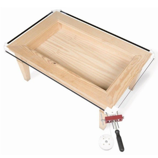 Ścisk z opaską stalową czworokąt