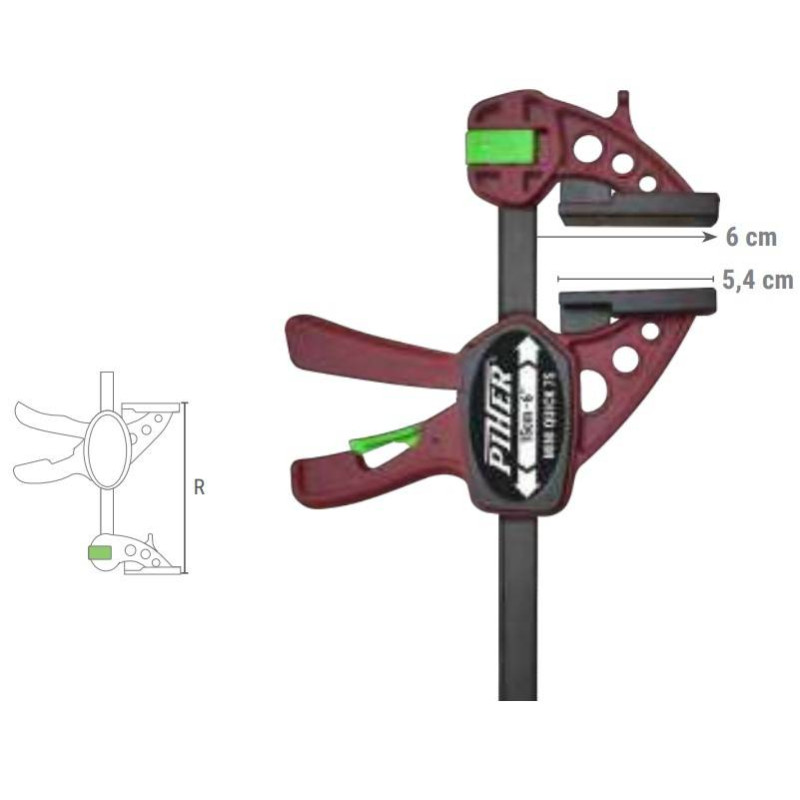 Ścisk PIHER QUICK-MINI