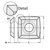 100791 Płytka HM 15,0x15,0x2,5 mm MG18 d-6,2 30R-150 ITA TOOLS