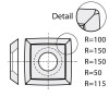 614234 Płytka HM 14,0x14,0x2,0 mm MG18 d-6,5 30R-150 ITA TOOLS