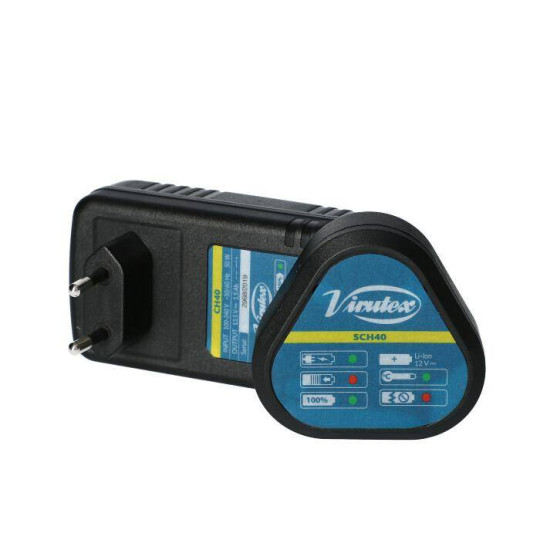 ATB40 Wkrętarka 12V/1.5 Ah + 2 szt bateria 1.5 Ah VIRUTEX