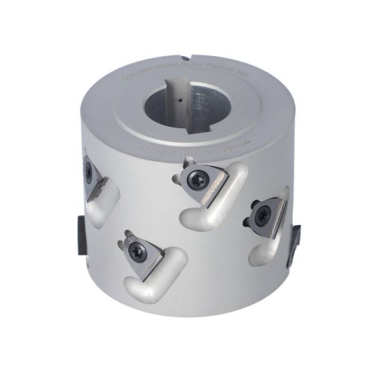 DGL.080030054.0LA3 Głowica D-80 l-54 d-30+2CH Z-2+2 (10) a30° H-3 LH bez podfrezowania / SCM ITA TOOLS