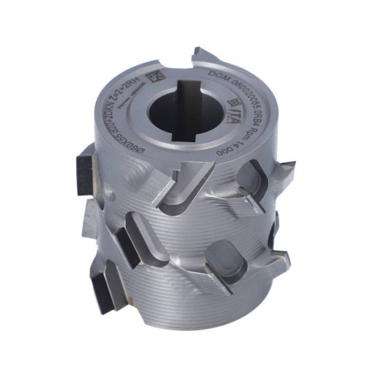 DGM.060020055.0RB4 Głowica DIA D-60 l-55 F-20+2CH LN Z-2+2 (14) H-4,5 RH podfr. górne CEHISA ITA TOOLS