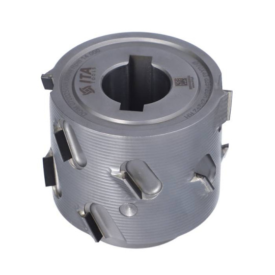 DGM.070025048.0RA4 Głowica DIA D-70 I-48 d-25+2CH LN Z-2+2 (12) H-4,5 RH bez podfr. + kołnierz Hebrock ITA TOOLS