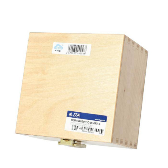 DGM.070025048.0RA4 Głowica DIA D-70 I-48 d-25+2CH LN Z-2+2 (12) H-4,5 RH bez podfr. + kołnierz Hebrock ITA TOOLS