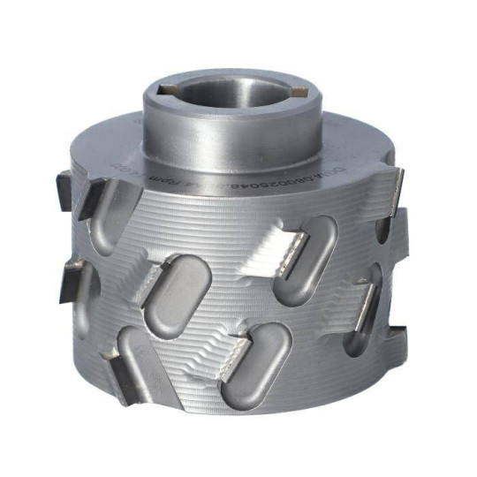 DGM.080025048.1RA4 Głowica D-80 l-48/63 d-25+2CH LN Z-2+2 (12) H-4,5 RH bez podfrez. + kołnierz ITA TOOLS