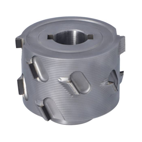 DGM.080025048.1RA4 Głowica D-80 l-48/63 d-25+2CH LN Z-2+2 (12) H-4,5 RH bez podfrez. + kołnierz ITA TOOLS