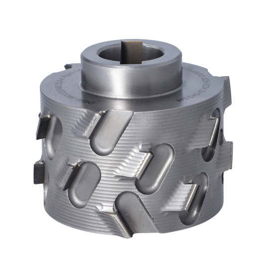 DGM.080025048.3LA4 Głowica D-80 l-48/63 d-25+2CH LN Z-3+3 (18) H-4,5 LH bez podfrez. + kołnierz ITA TOOLS