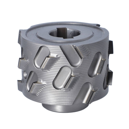 DGM.080025048.3LA4 Głowica D-80 l-48/63 d-25+2CH LN Z-3+3 (18) H-4,5 LH bez podfrez. + kołnierz ITA TOOLS