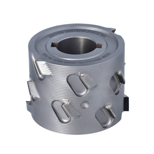 DGM.080030056.0LA4 Głowica D-80 I-56 d-30+2CH LN Z-2+2 (14) H4,5 LH bez podfrezowania SCM K100 ITA TOOLS