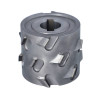 DGM.080030056.0RA4 Głowica D-80 I-56 d-30+2CH LN Z-2+2 (14) H4,5 RH bez podfrezowania SCM K100 ITA TOOLS