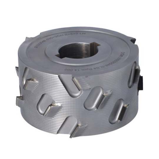 DGM.100030048.0LB4 Głowica DIA D-100 I-48 d-30+2CH LN Z-3+3 (18) H-4,5 LH podfrezowanie górne ITA TOOLS