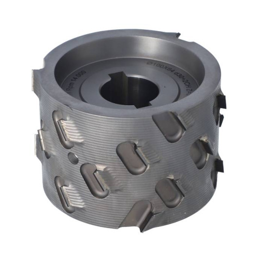 DGM.100030064.KRB4 Głowica D-100 l-64 d-30+2CH Z-3+3 (24) H4,5 RH podfrez. górne 10 mm + kołnierz dolny 6 mm ITA TOOLS