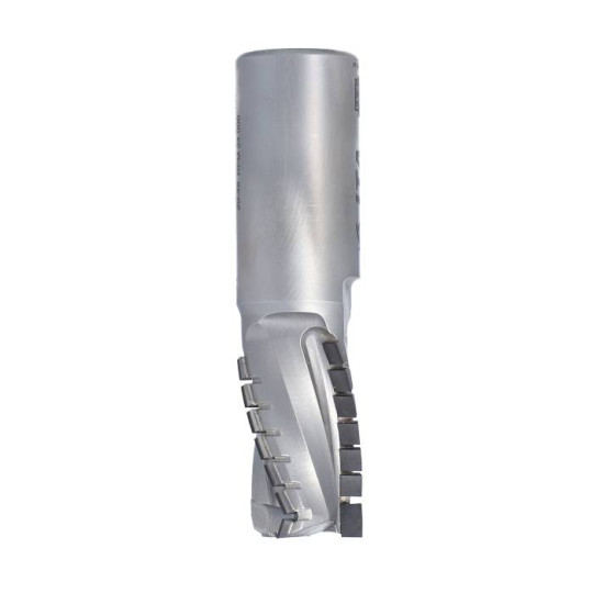 DTE.25.035.25.0SR Frez diamentowy Z3+1 D-25 I- 35 L-96 S-25x50 RH (15+1) PCD H4,5 3 spirale korpus STAL ITA TOOLS