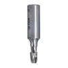DTN.12.025.20.2SR Frez DIA Z2+1 D-12 I- 25 L- 88 S-20x40 RH6PCD+1HM H2,5 4 spirale korpus :STAL mod. konstrukcji do nestingu 18 mm ITA TOOLS