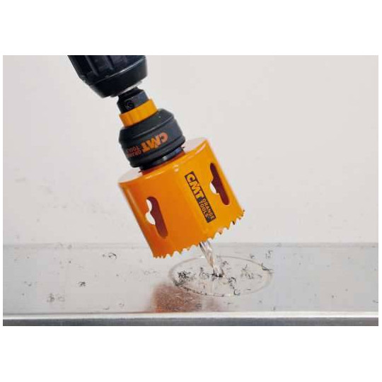 Otwornica Bi-Metal+ 60 mm max rpm Metal/Nierdzewka/Żeliwo/ALU CMT 551-060X Otwornica Bi-Metal+ 60 mm max rpm Metal/Nierdzewka/Żeliwo/ALU CMT 551-060X