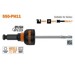 Uchwyty do otwornic chwyt HEX 11 CMT 550-PH11