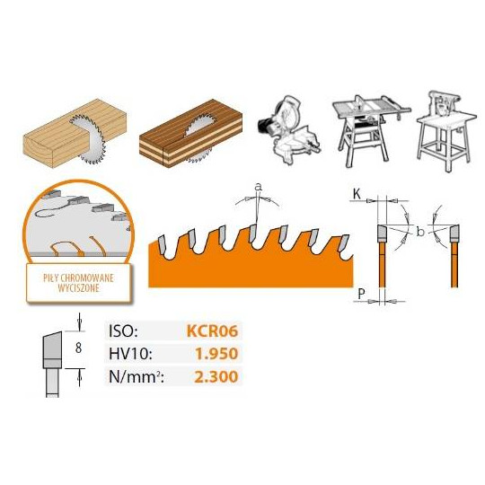 285.760.48H Piła HM D160 F20 Z48 2,2/1,6 ATB CMT 285.760.48H Piła HM D160 F20 Z48 2,2/1,6 ATB CMT