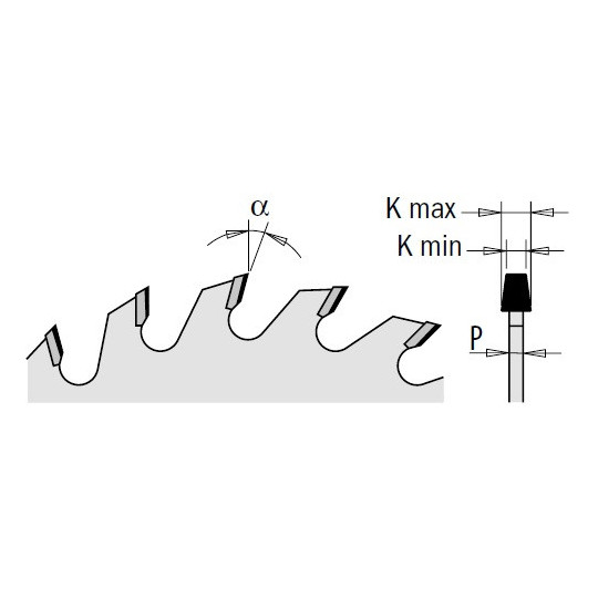 DSB Podcinak D160 F55 Z36 ITA TOOLS DSB.160055036.004