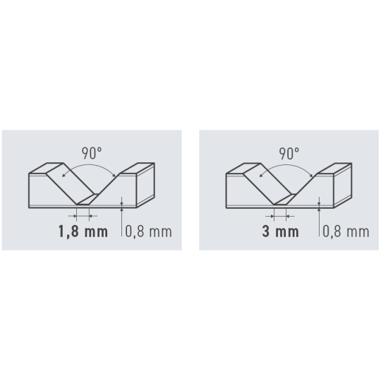 Frez VHM Z1 D:10 I:4,12 L:50 S:10 RH A:90&deg; stopka 1,8 ITA TOOLS FVH.10.004.050.10Ra1