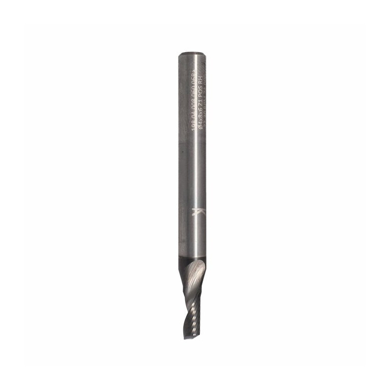 Frez VHM Z1 D:4 I:8 L:60 S:6 RH wyk. pozytyw powłoka HC aluminium i tworzywa sztuczne ITA TOOLS SP01.04.008.060.06HR Frez VHM Z1 D:4 I:8 L:60 S:6 RH wyk. pozytyw powłoka HC aluminium i tworzywa sztuczne ITA TOOLS SP01.04.008.060.06HR
