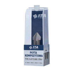 Frez VHM Z2 D:16 I:15 L:60 S:12 A:90° RH alucobond ITA TOOLS FVH.16.015.060.12RaE