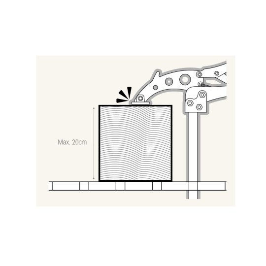 Samoregulowany docisk 28x230 do stołów spawalniczych TGA160 - PIHER P53124