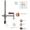 Docisk spawalniczy TCS-16 - PIHER P19090 Docisk spawalniczy TCS-16 - PIHER P19090