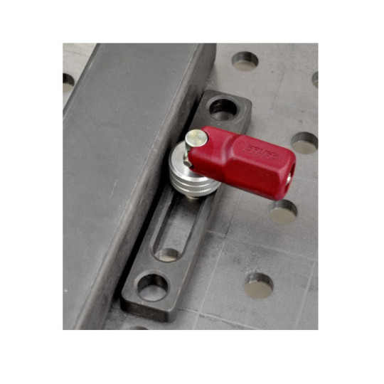 Ogranicznik do stołów spawalniczych 16 mm 150x30x12 PIHER P19076 Ogranicznik do stołów spawalniczych 16 mm 150x30x12 PIHER P19076