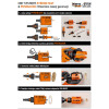 Otwornica uniwersalna 19 mm max rpm Drewno,MDF/PCV/Cegła/Terakota CMT 550-019X Otwornica uniwersalna 19 mm max rpm Drewno,MDF/PCV/Cegła/Terakota CMT 550-019X