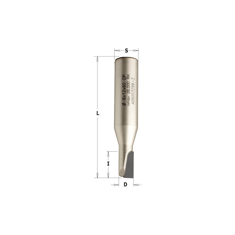 Frez diamentowy CMT 141.080.61 D-8 I-12 S-12 RH